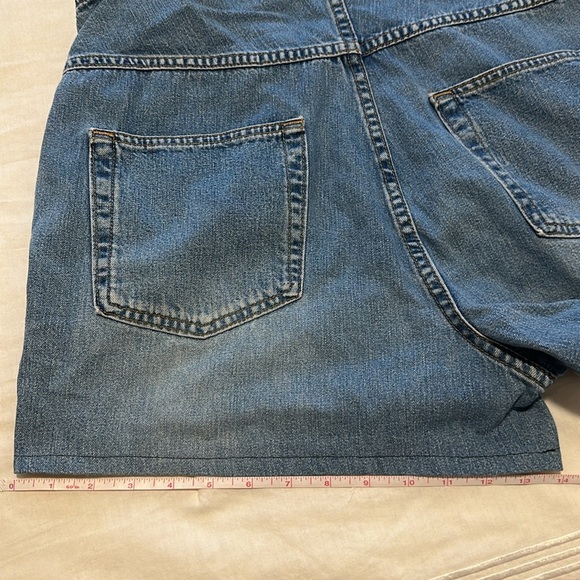 NWOT LondonJean 90s Vintage Medium Wash Overalls Size M - Picture 7 of 13